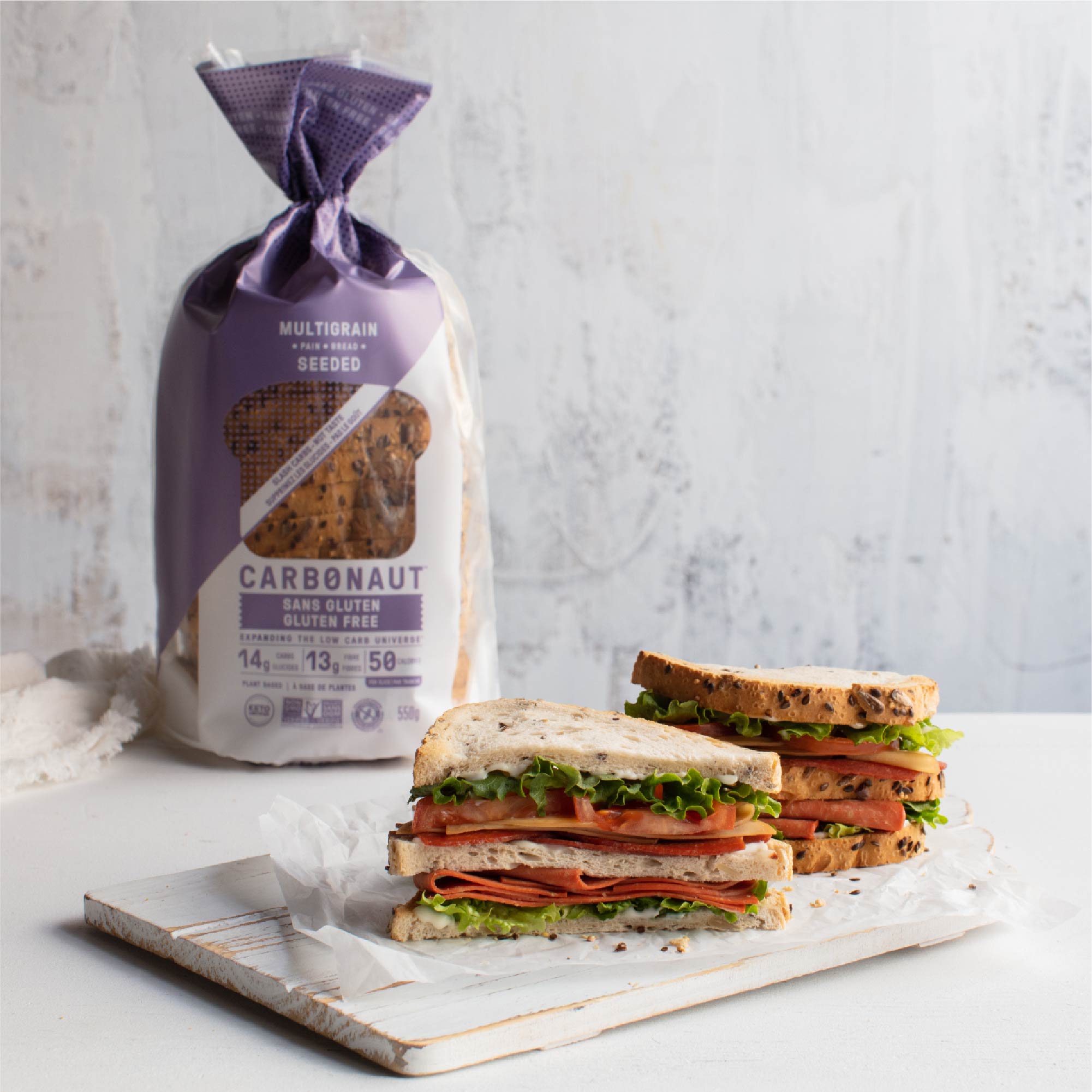Gluten Free Carbonaut Seeded Bread