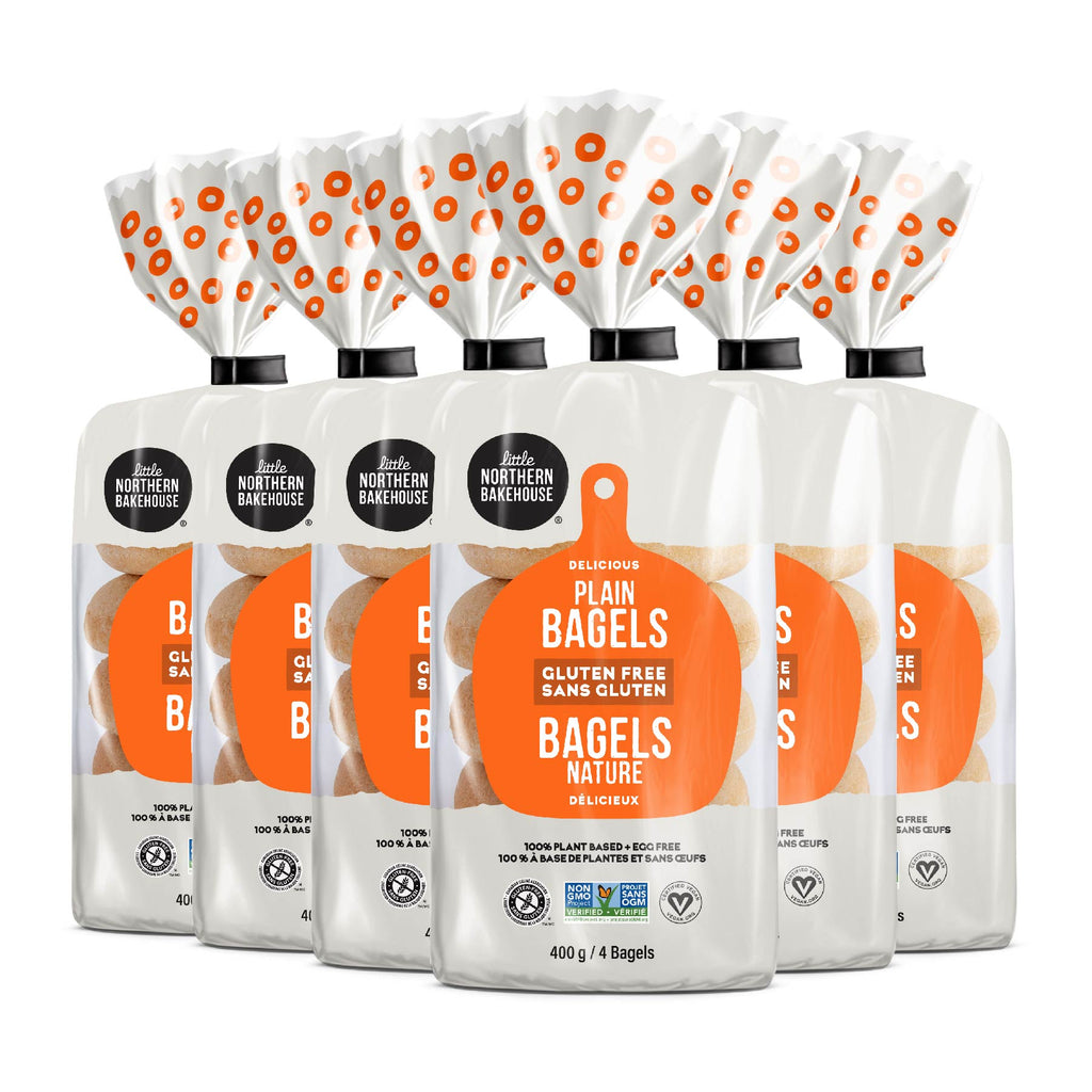 Bagels plats sans gluten