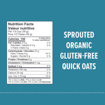 Load image into Gallery viewer, Organic Sprouted Quick Oats, 24 oz.
