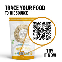 Organic Sprouted Rolled Oats, 24 oz.